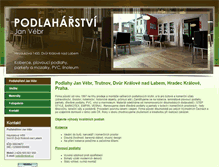 Tablet Screenshot of podlahy.trutnovsko.com